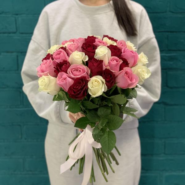 35 роз "Болеро"