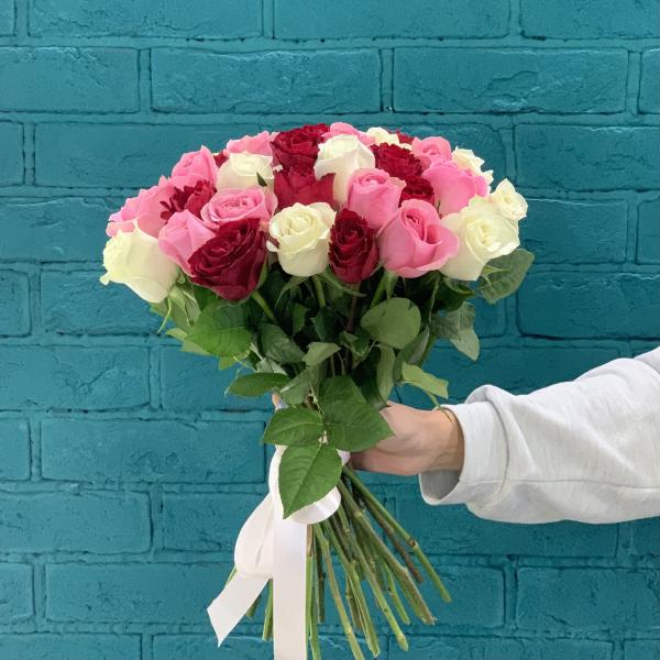 35 роз "Болеро"