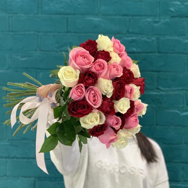 35 роз "Болеро"