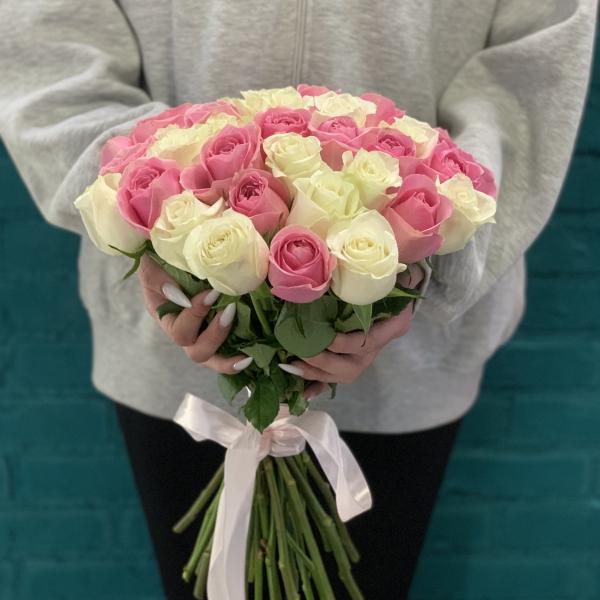 35 роз "Теплые воспоминания"