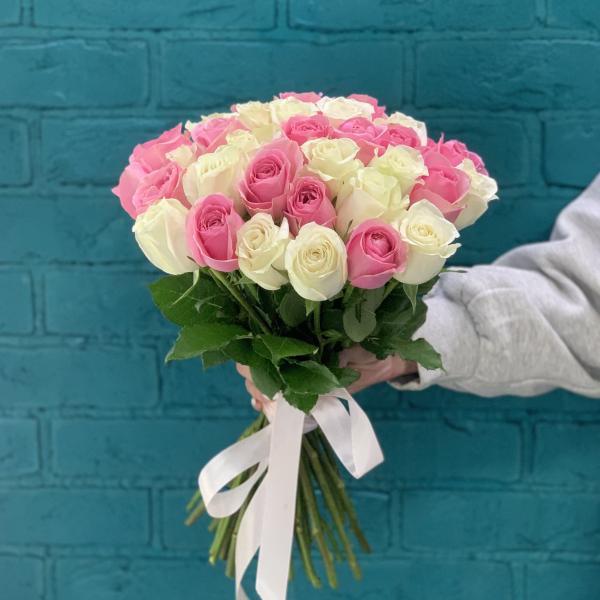 35 роз "Теплые воспоминания"