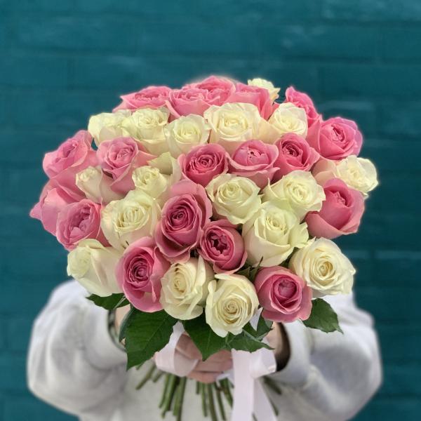 35 роз "Теплые воспоминания"