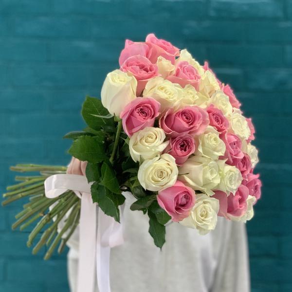 35 роз "Теплые воспоминания"