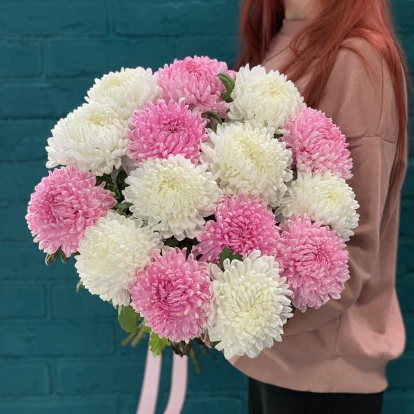 15 хризантем "Чувственная муза"