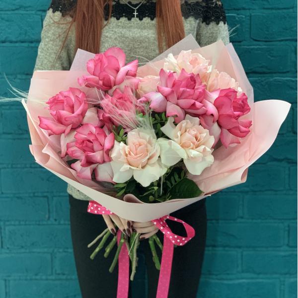 11 французских роз "Лёгкость пробуждения"