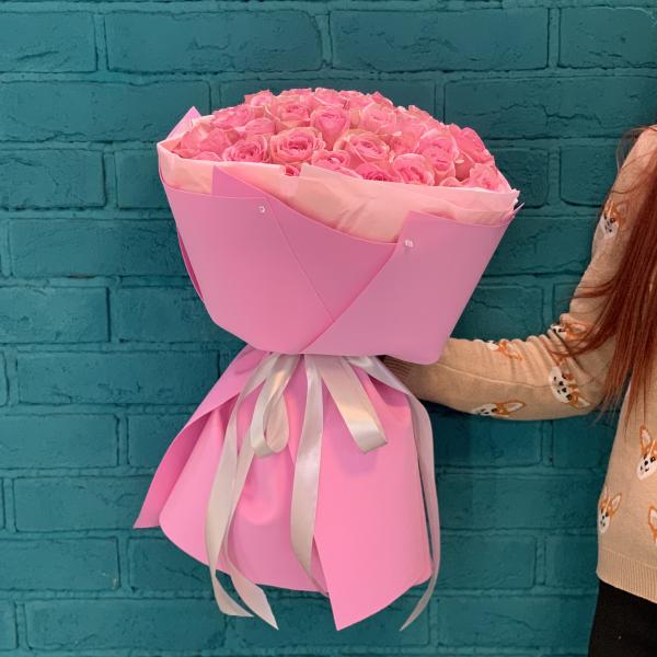 51 розовая роза "Очарование"