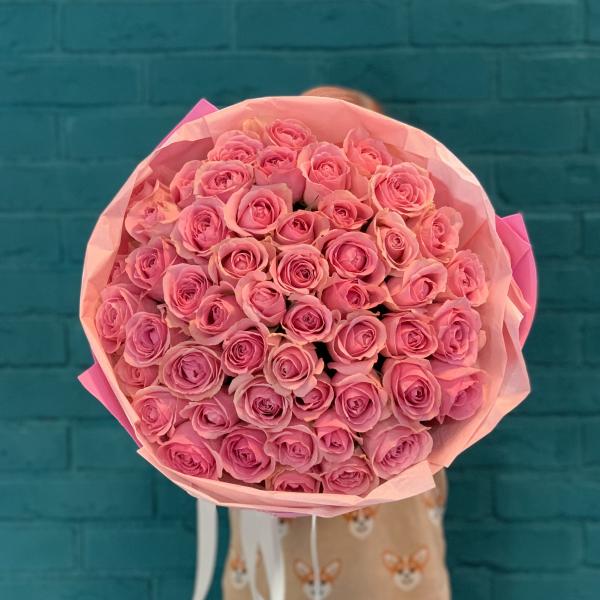 51 розовая роза "Очарование"