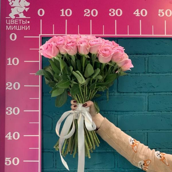 51 розовая роза "Июльское небо"