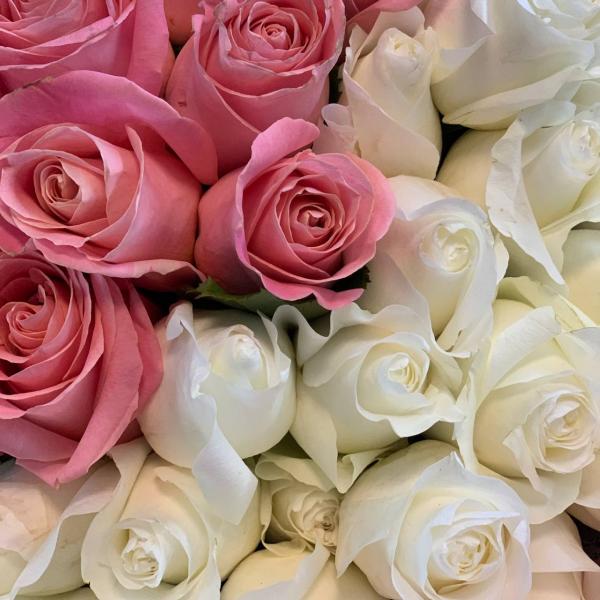 101 роза "Сердечно"