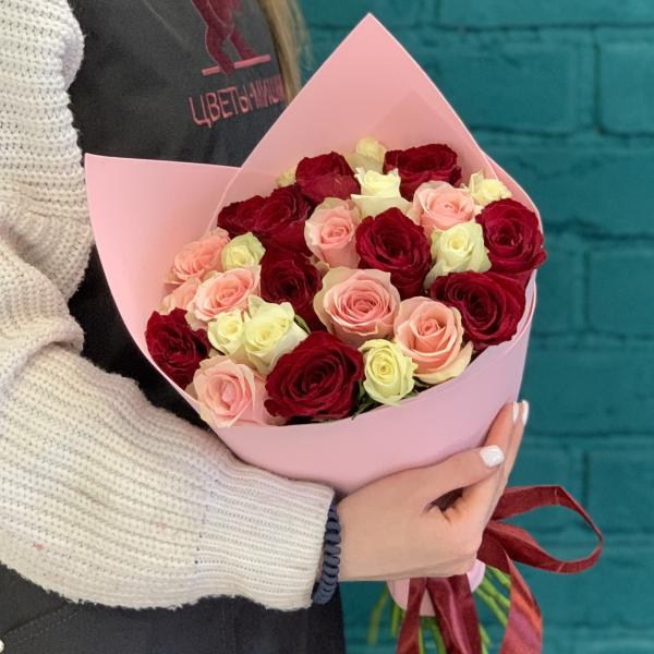 25 роз "Счастливый случай"