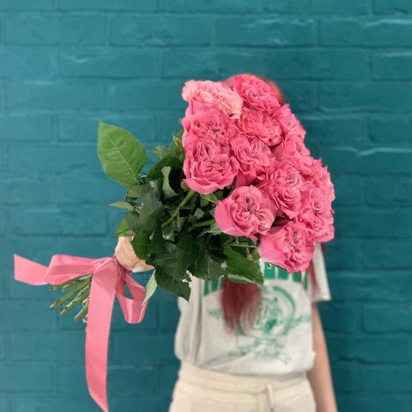 13 роз "Осенний закат"