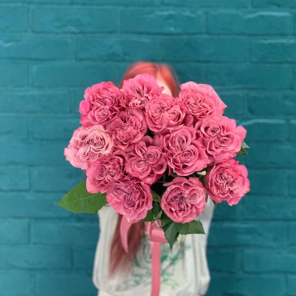 13 роз "Осенний закат"