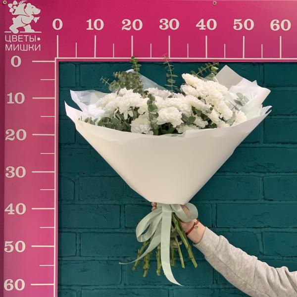 7 Хризантем "Белая тропинка"