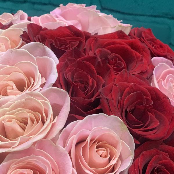 29 роз "Сладость"