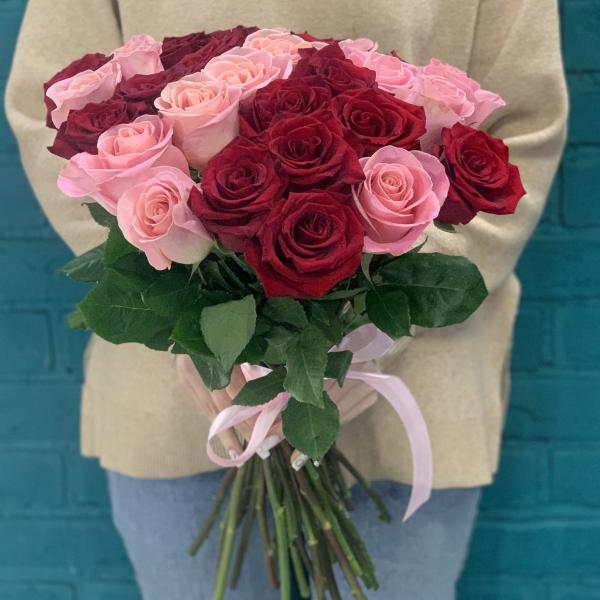 29 роз "Сладость"