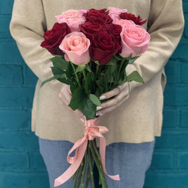 13 роз "Конфетка"