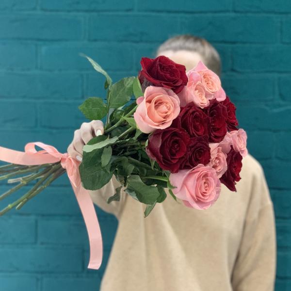 13 роз "Конфетка"