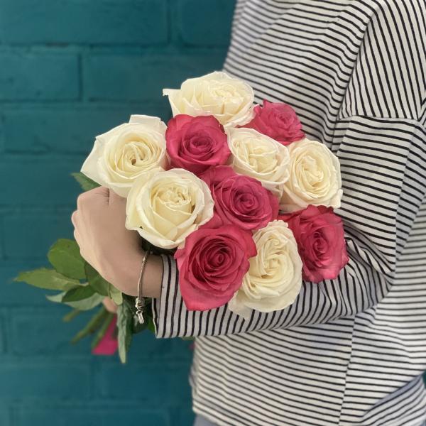 11 роз "Раскраска"