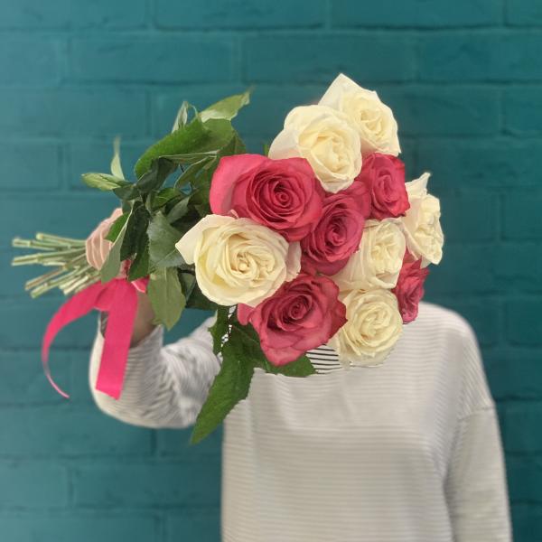 11 роз "Раскраска"