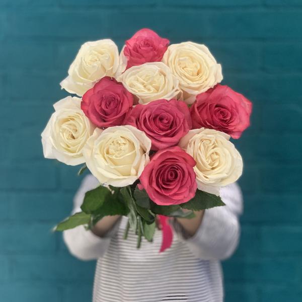 11 роз "Раскраска"