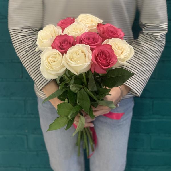 11 роз "Раскраска"