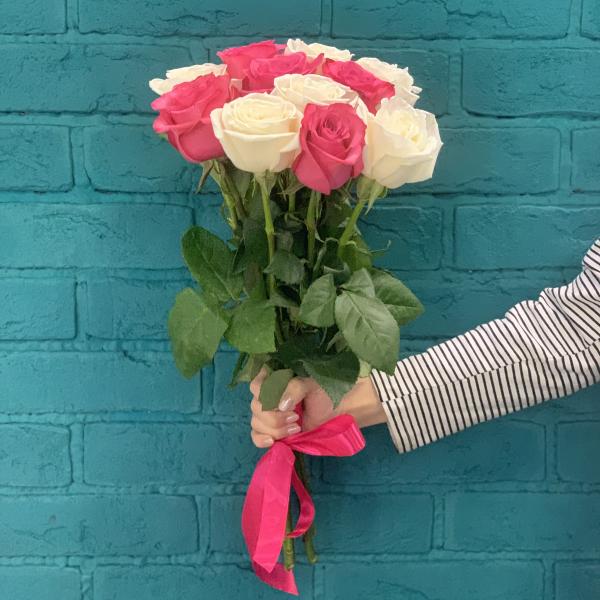 11 роз "Раскраска"