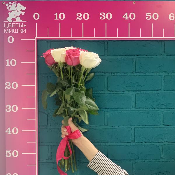 11 роз "Раскраска"