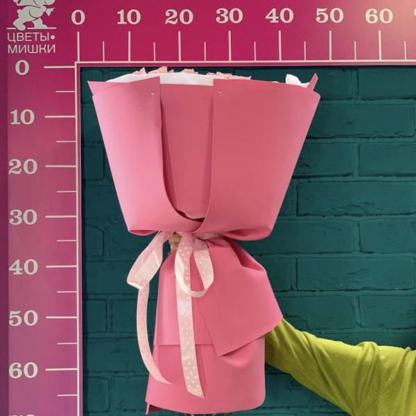 21 розовая роза "Розовый лепесток"