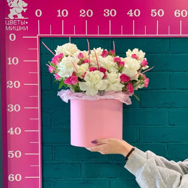 Французская роза и флум "Нежный образ"