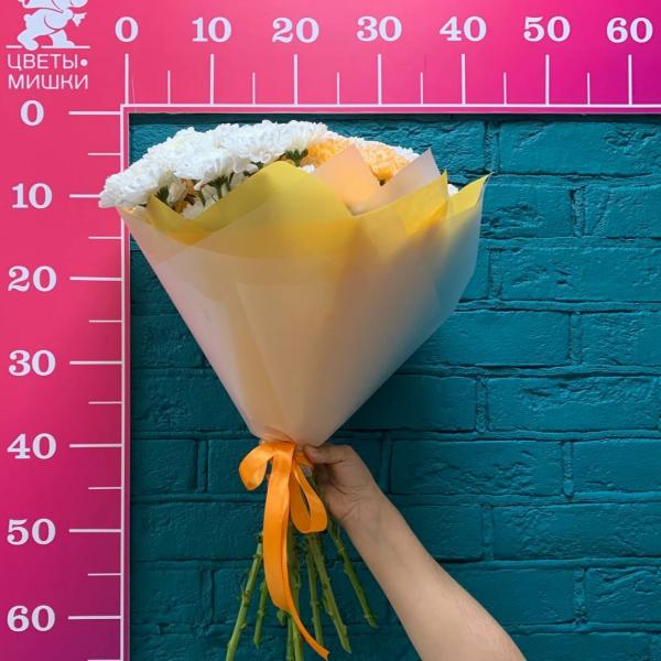 фото 9 разноцветных хризантем "Пылкие взгляды"