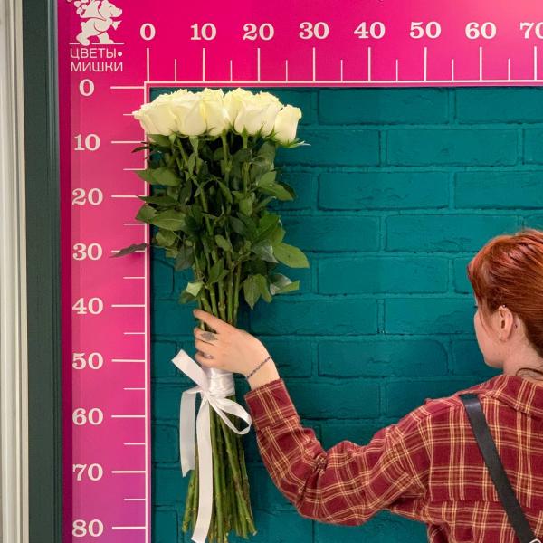 фото 21 белой розы "Белоснежное очарование"