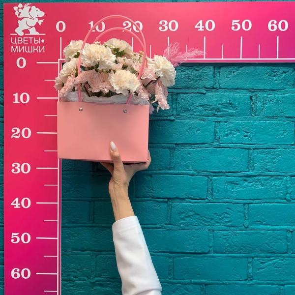 фото Гвоздики и танацетума "Чайная церемония"