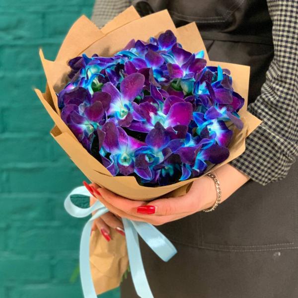 17 синих орхидеи "Мир космоса"