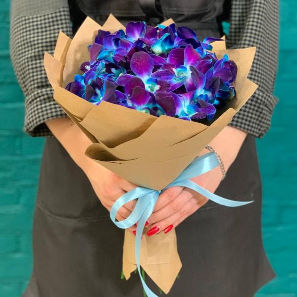 фото 17 синих орхидеи "Мир космоса"