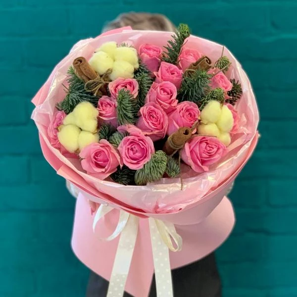 фото Розы и нобилиас "Пряный напиток"