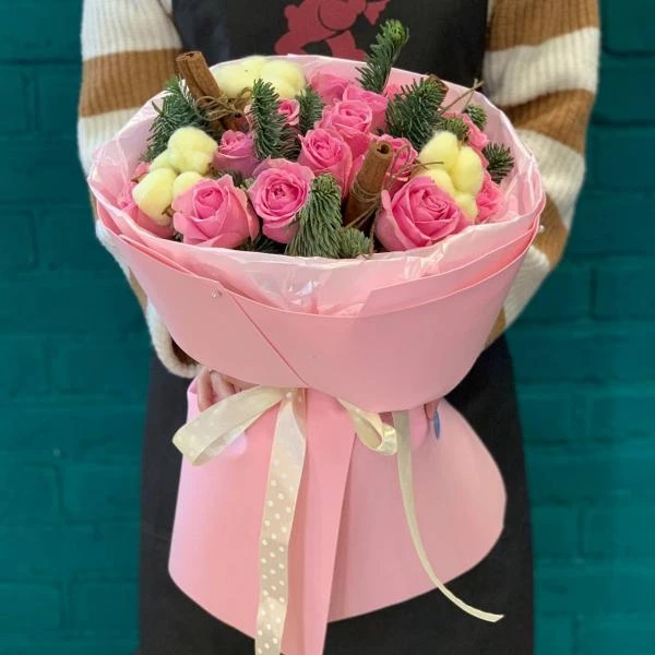 фото Розы и нобилиас "Пряный напиток"