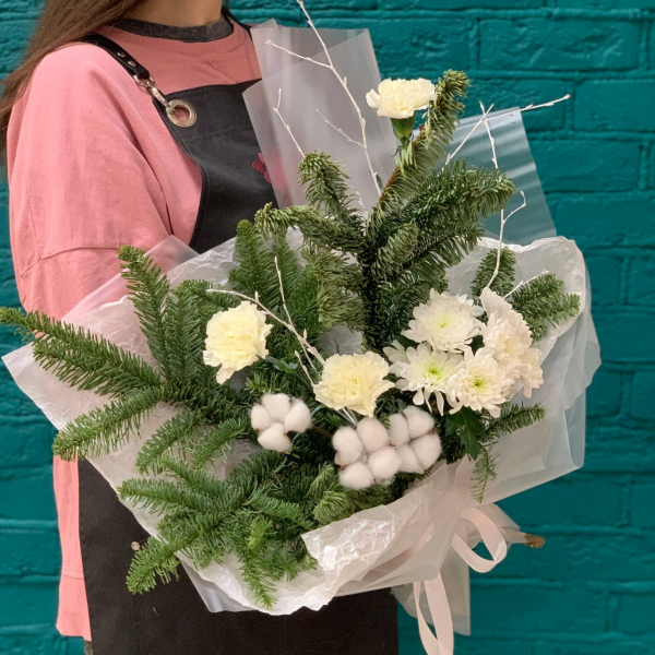 Нобилис и гвоздика "Новогодний вальс"