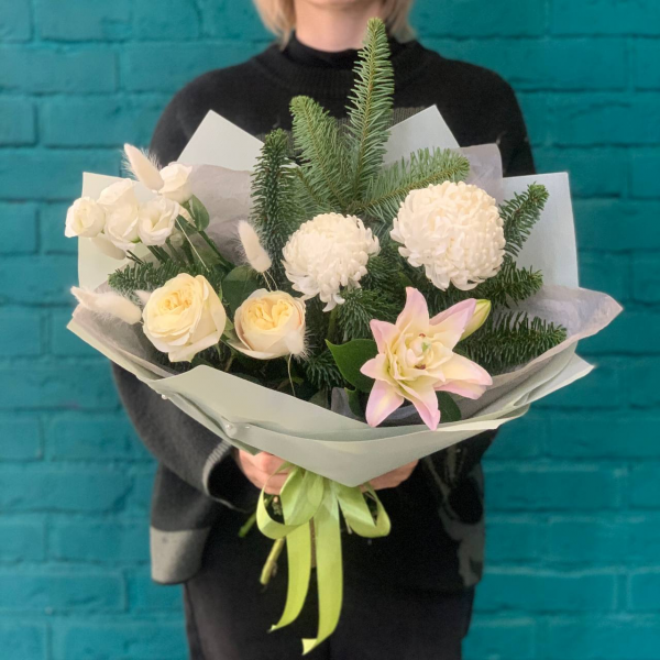 Нобилис и лилия "Цветочный дуэт"