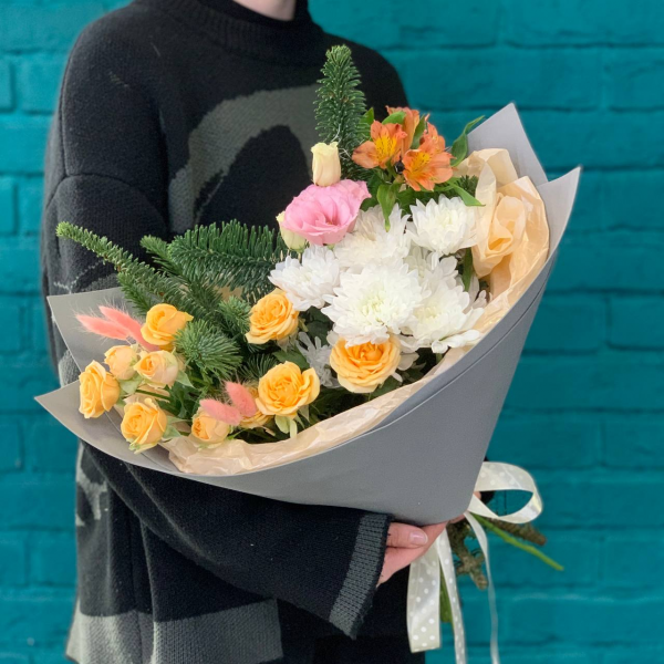 Нобилис и альстромерия «Пробуждение души»