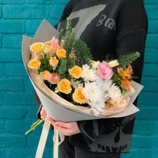 фото Нобилиса и альстромерии «Пробуждение души»