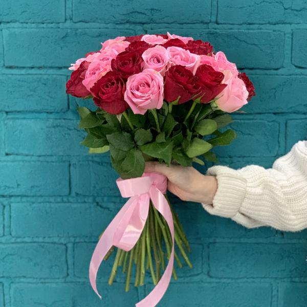 35 роз "Агата"