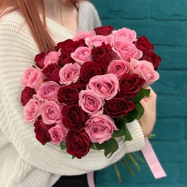 35 роз "Агата"