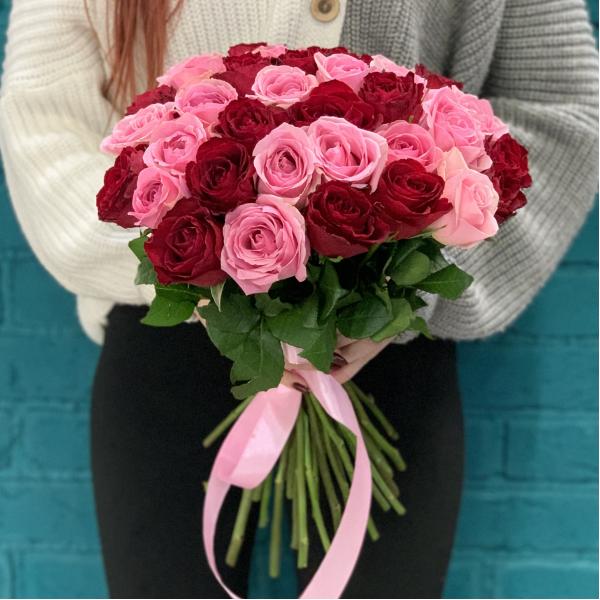 35 роз "Агата"