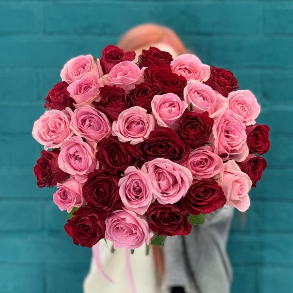 35 роз "Агата"