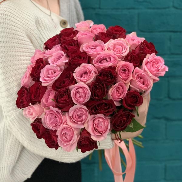 45 роз "Сакура"