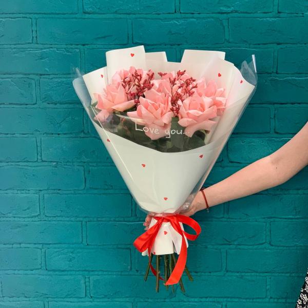 7 французских роз "Love you"