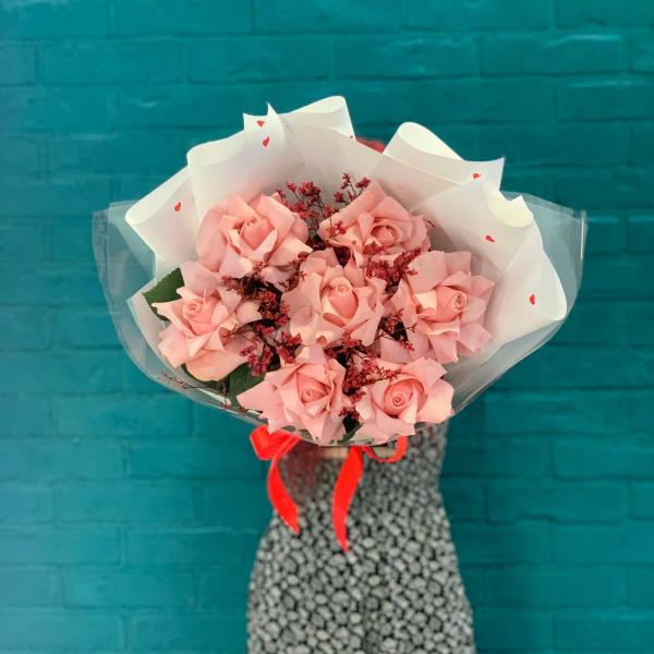 7 французских роз "Love you"