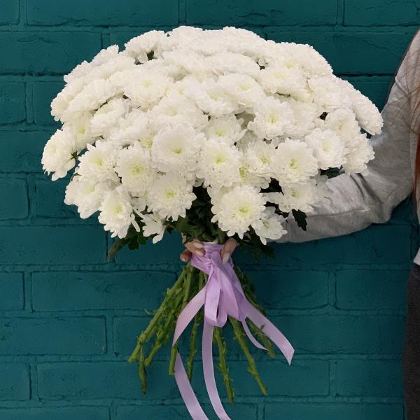 17 хризантем "Любовь на расстоянии"