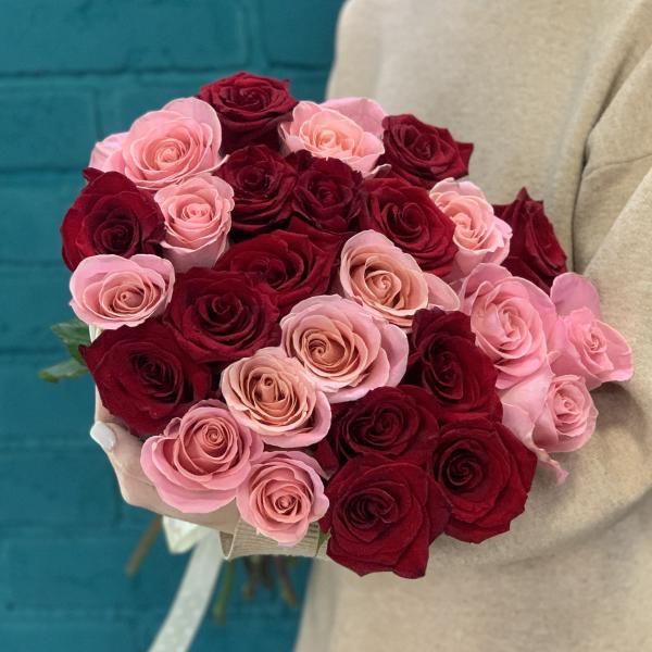 27 роз "Восхищение"