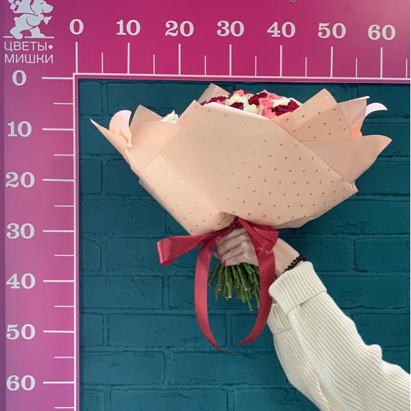 101 роза "Марс"